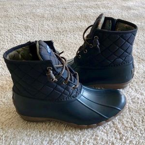 Sperry Duck Boots - Saltwater Quilted Nylon